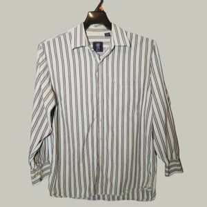IZOD Saltwater Striped Button Down Shirt